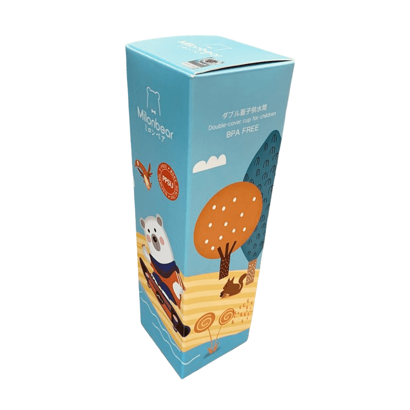 Custom Design Essential Oil Bottle Paper Cosmetic Packaging Box Glass Cup Paper Boxes