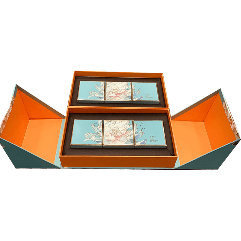 Custom Cardboard Candle Packaging Pyxides Mooncake Pastry Box Unguentum Gift Set Box