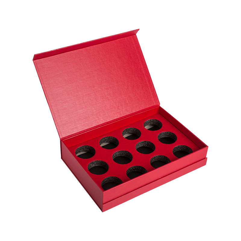 Custom Luxuria Cardboard Gift Set Packaging Box Tea Gift Box Packaging Aliquam Logo