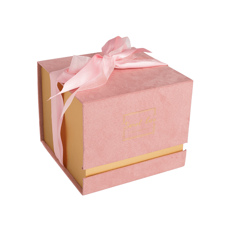 Luxuria Custom Gift Box Candle Cardboard Candle Gift Box Packaging Magnetic Gift Boxes Cum Ribbon