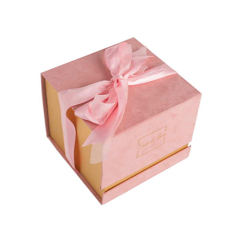 Luxuria Custom Gift Box Candle Cardboard Candle Gift Box Packaging Magnetic Gift Boxes Cum Ribbon