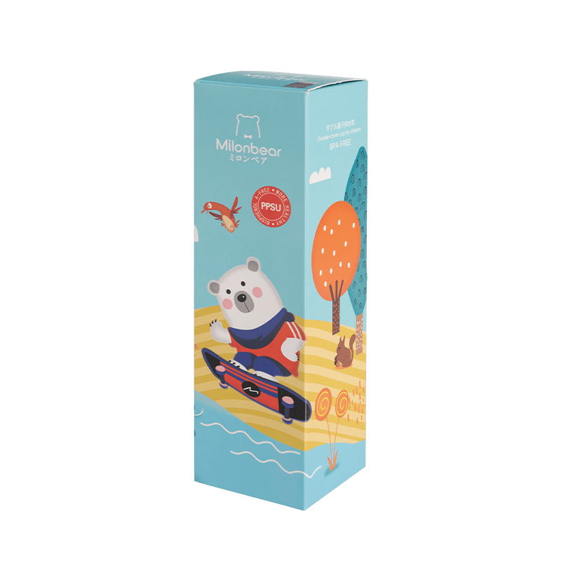 Custom Design Essential Oil Bottle Paper Cosmetic Packaging Box Glass Cup Paper Boxes