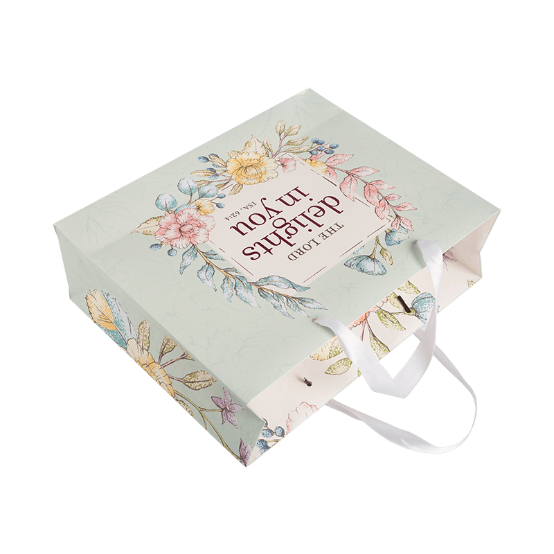 Nova Fashion Luxuria Big Paper Sacculi enim natalis Custom Funis manubrium Gift Sacculi